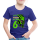 6. Kinder Geburtstag Geschenk Dinosaurier T-Rex Ich bin 6 Kinder Premium T-Shirt - Königsblau