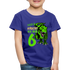 6. Kinder Geburtstag Geschenk Dinosaurier T-Rex Ich bin 6 Kinder Premium T-Shirt - Königsblau