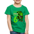 6. Kinder Geburtstag Geschenk Dinosaurier T-Rex Ich bin 6 Kinder Premium T-Shirt - Kelly Green