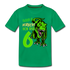 6. Kinder Geburtstag Geschenk Dinosaurier T-Rex Ich bin 6 Kinder Premium T-Shirt - Kelly Green