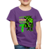 7. Kinder Geburtstag Geschenk Dinosaurier T-Rex Ich bin 7 Kinder Premium T-Shirt - Lila