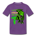 7. Kinder Geburtstag Geschenk Dinosaurier T-Rex Ich bin 7 Kinder Premium T-Shirt - Lila