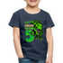 5. Kinder Geburtstag Geschenk Dinosaurier T-Rex Ich bin 5 Kinder Premium T-Shirt - Navy