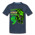 9. Kinder Geburtstag Geschenk Dinosaurier T-Rex Ich bin 9 Kinder Premium T-Shirt - Navy