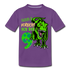 9. Kinder Geburtstag Geschenk Dinosaurier T-Rex Ich bin 9 Kinder Premium T-Shirt - Lila