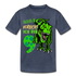 9. Kinder Geburtstag Geschenk Dinosaurier T-Rex Ich bin 9 Kinder Premium T-Shirt - Blau meliert