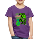 8. Kinder Geburtstag Geschenk Dinosaurier T-Rex Ich bin 8 Kinder Premium T-Shirt - Lila