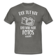 Fotografen Geschenk Der Tut Nix Der Will Nur Fotos machen T-Shirt - Graphit