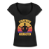 Yoga Geschenk Einatmen Ausrasen Lustiges Frauen T-Shirt mit U-Ausschnitt - Schwarz