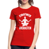 Yoga Geschenk Einatmen Ausrasen Lustiges Frauen Premium Bio T-Shirt - Rot