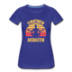 Yoga Geschenk Einatmen Ausrasen Lustiges Frauen Premium Bio T-Shirt - Königsblau