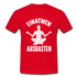 Yoga Geschenk Einatmen Ausrasen Lustige T-Shirt - Rot