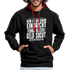 Lustiger Spruch Einbrecher sucht bei mir nach Geld ich Helfe ihm Kontrast-Hoodie - Schwarz/Rot