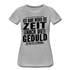 Hab weder die Zeit noch die Geduld dir das zu erklären Frauen Premium Bio T-Shirt - Grau meliert