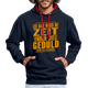 Hab weder die Zeit noch die Geduld dir das zu erklären Lustiger Kontrast-Hoodie - Navy/Rot
