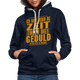 Hab weder die Zeit noch die Geduld dir das zu erklären Lustiger Kontrast-Hoodie - Navy/Grau meliert
