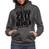 Hab weder die Zeit noch die Geduld dir das zu erklären Lustiger Kontrast-Hoodie - Anthrazit/Schwarz