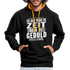 Hab weder die Zeit noch die Geduld dir das zu erklären Lustiger Kontrast-Hoodie - Schwarz/Gold