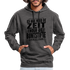 Hab nicht die Zeit und die Buntstifte um dir das zu erklären Kontrast-Hoodie - Anthrazit/Schwarz