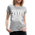 Hab nicht die Zeit und die Buntstifte um dir das zu erklären Frauen Premium T-Shirt - Grau meliert