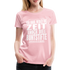 Hab nicht die Zeit und die Buntstifte um dir das zu erklären Frauen Premium T-Shirt - Hellrosa