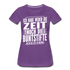 Hab nicht die Zeit und die Buntstifte um dir das zu erklären Frauen Premium T-Shirt - Lila