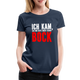 Ich kam sah und hatte direkt keinen Bock Lustiges Frauen Premium T-Shirt - Navy