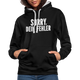 Lustig Sarkastisch Sorry Dein Fehler Geschenkidee Kontrast-Hoodie - Schwarz/Grau meliert