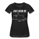 Faule Katze Mittelfinger Jahaa Mache ich - Später Lustiges Frauen Premium T-Shirt - Anthrazit