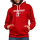 Lustig Sarkastisch Bevor du fragst NEIN Geschenkidee Kontrast-Hoodie - Rot/Weiß