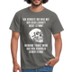 Sarkasmus Ich sag dir was mit der Gesellschaft nicht stimmt Totenkopf T-Shirt - Graphit