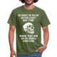 Sarkasmus Ich sag dir was mit der Gesellschaft nicht stimmt Totenkopf T-Shirt - Militärgrün