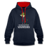 Frauen und Pflanzen Nur noch eine Pflanze Versprochen Kontrast-Hoodie - Navy/Rot