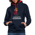 Frauen und Pflanzen Nur noch eine Pflanze Versprochen Kontrast-Hoodie - Navy/Rot