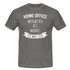Home Office Mitarbeiter Des Monats Seit März 2020 T-Shirt - Graphit