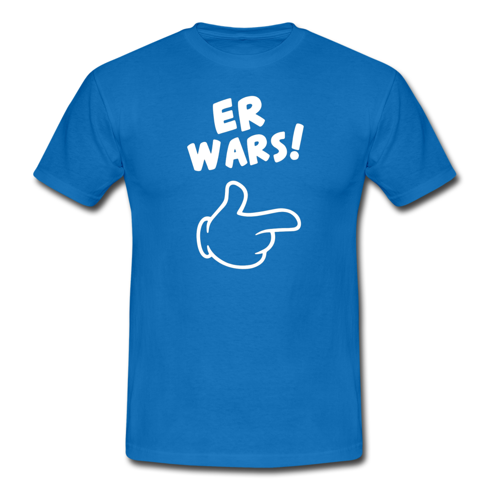 Lustig ER WARS Sarkastisches T-Shirt - Royalblau