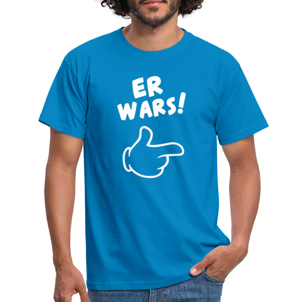 Lustig ER WARS Sarkastisches T-Shirt - Royalblau