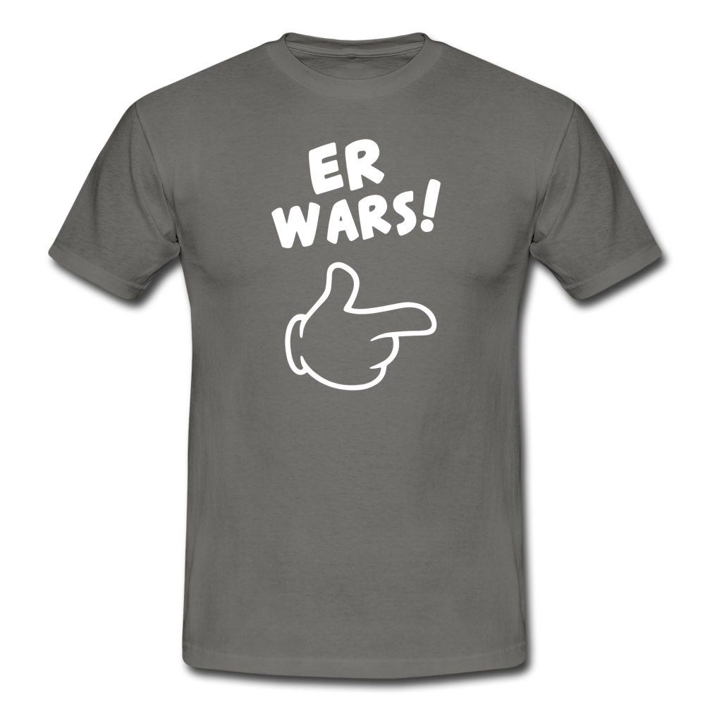 Lustig ER WARS Sarkastisches T-Shirt - Graphit