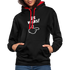 Lustig ER WARS Sarkastischer Kontrast-Hoodie - Schwarz/Rot