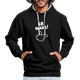 Lustig ER WARS Sarkastischer Kontrast-Hoodie - Schwarz/Grau meliert