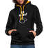 Lustig ER WARS Sarkastischer Kontrast-Hoodie - Schwarz/Gold