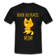 Lustige Katze Keine Lust bevor du fragst NEIN T-Shirt - Schwarz