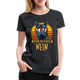 Lustige Katze Mittelfinger bevor du fragst NEIN Frauen Premium T-Shirt - Schwarz