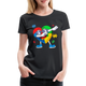 Autismus Tanzendes Herz Dabbing Heart Frauen Premium T-Shirt - Schwarz