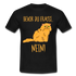 Grummelige Katze Keine Lust bevor du fragst NEIN T-Shirt - Schwarz