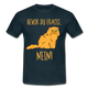 Grummelige Katze Keine Lust bevor du fragst NEIN T-Shirt - Navy