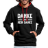 Danke aber NEIN DANKE Lustiges Sarkastischer Hoodie - Schwarz/Rot