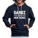 Danke aber NEIN DANKE Lustiges Sarkastischer Hoodie - Navy/Grau meliert
