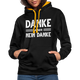 Danke aber NEIN DANKE Lustiges Sarkastischer Hoodie - Schwarz/Gold