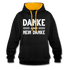 Danke aber NEIN DANKE Lustiges Sarkastischer Hoodie - Schwarz/Gold